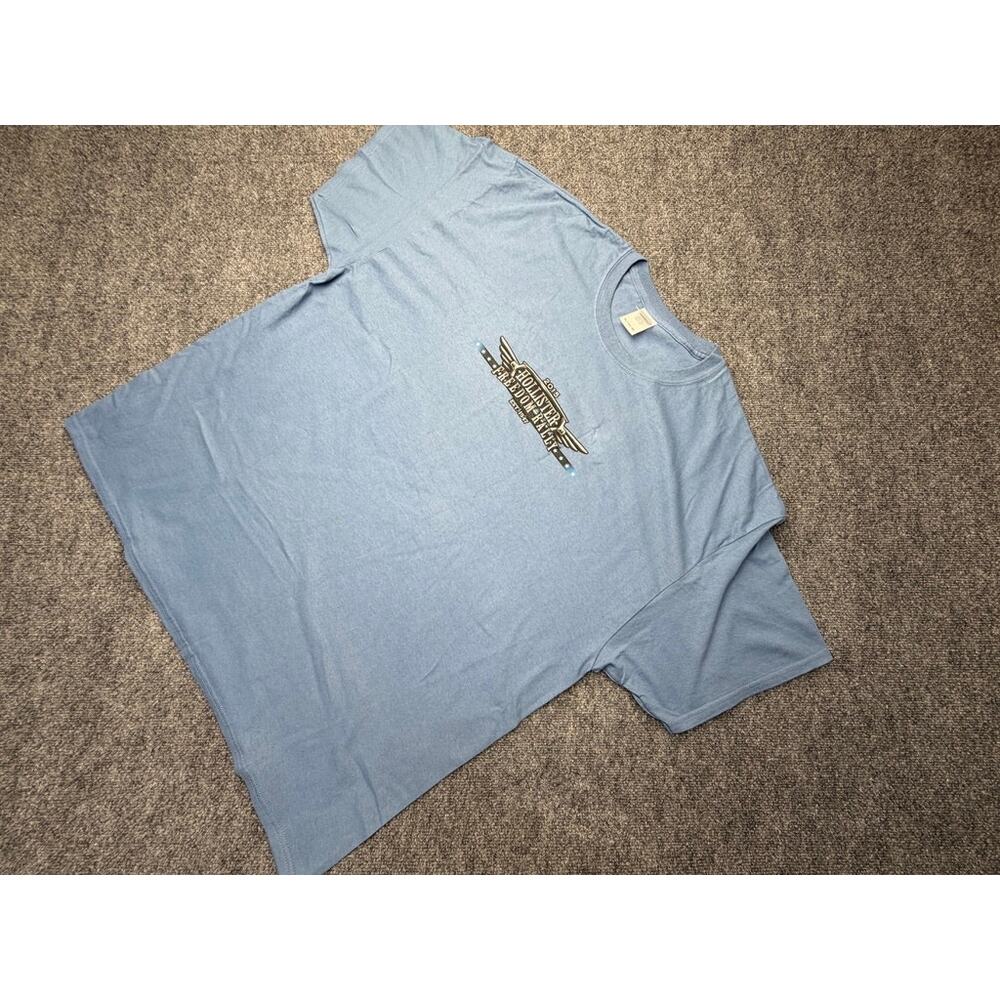 Hollister Freedom Rally 2015 Biker Graphic Tee 3XL